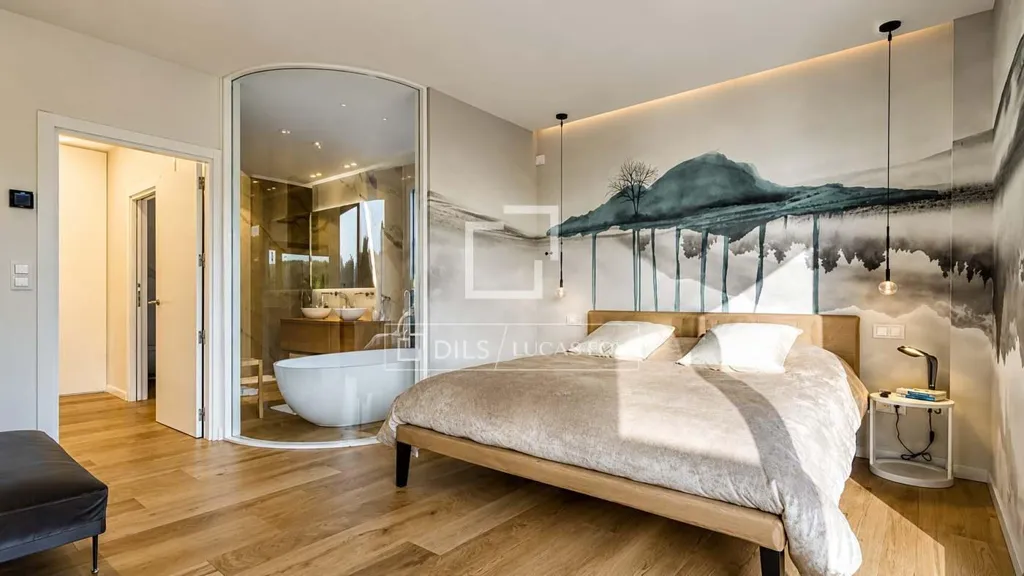 Chambres - Semi-Detached Villa with Pool in Miramon, Donostia