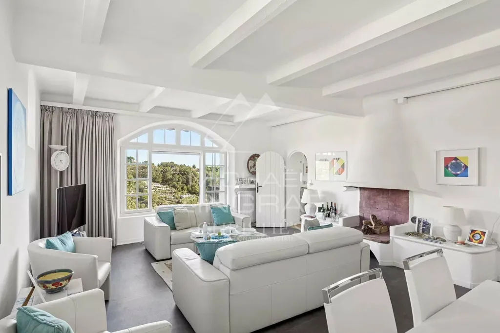 Séjour - Appartement avec Terrasses dans le Village de Saint-Paul-de-Vence