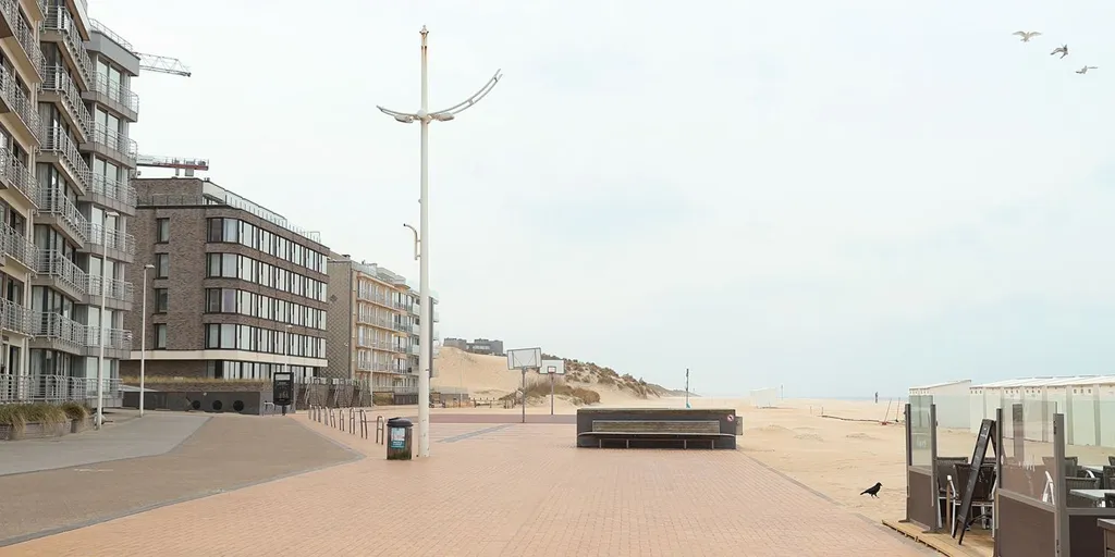 Stylish Seafront Project in Koksijde