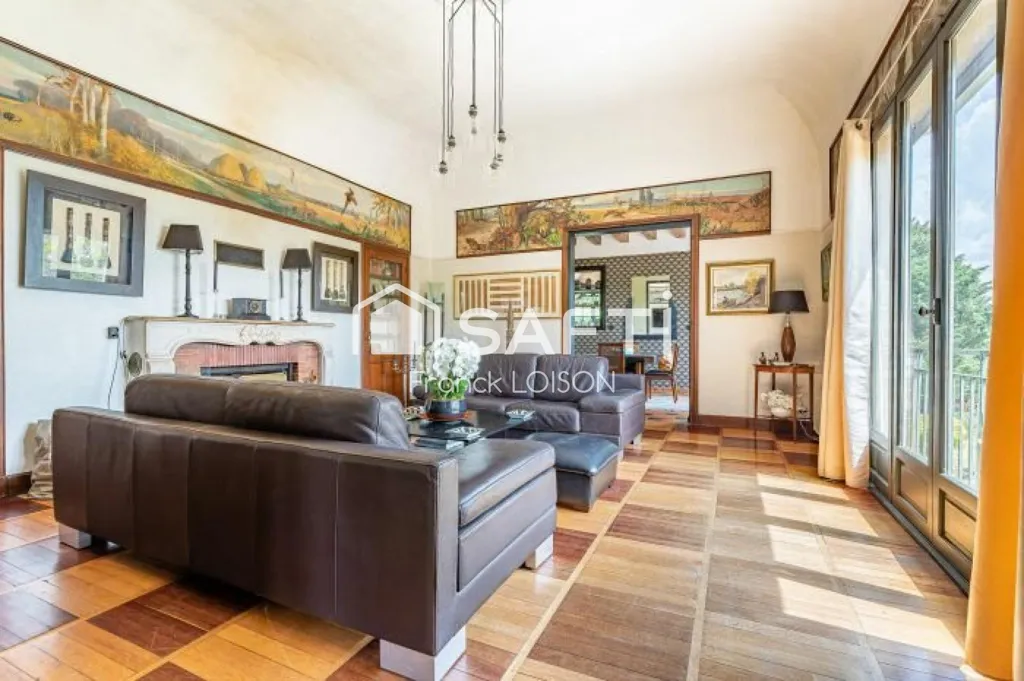 Soggiorno - Charming Hunting Lodge with Pool near Bléré