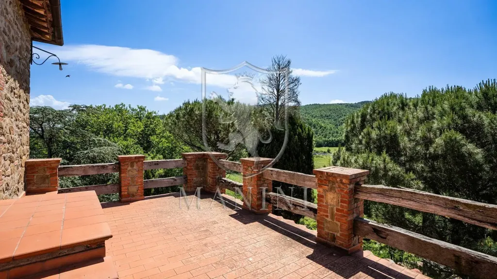 Terrasse - Historic Castle with Garden in Sinalunga