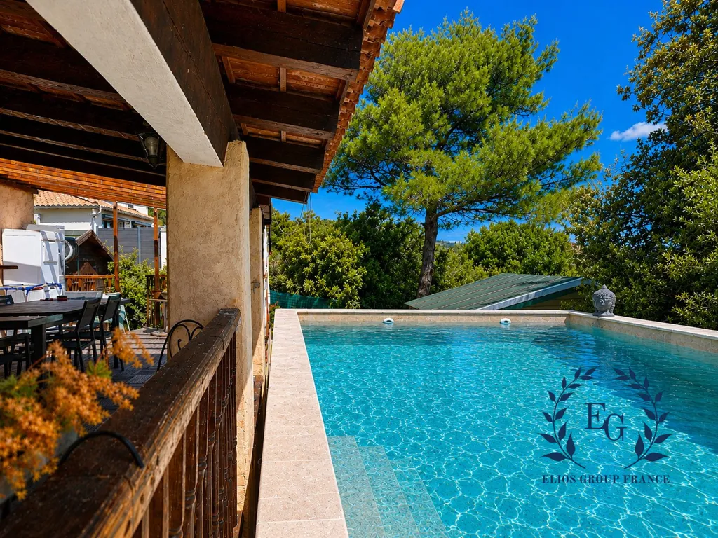 Piscine - Maison avec Piscine et Vue Collines à Plan-d'Aups-Sainte-Baume