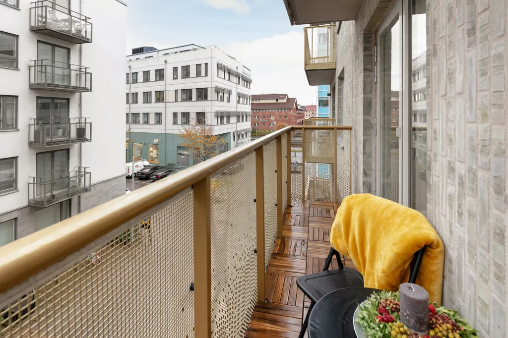 Balcone - Corner Flat with Balcony in Göteborg