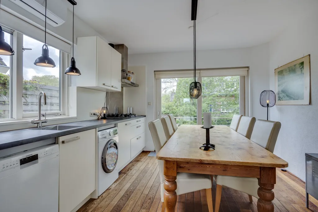 Comedor - Waterfront House with Terrace in ’s-Graveland
