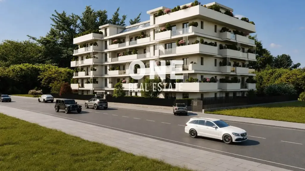Vista aerea - Modern Apartment with Terrace in Monza