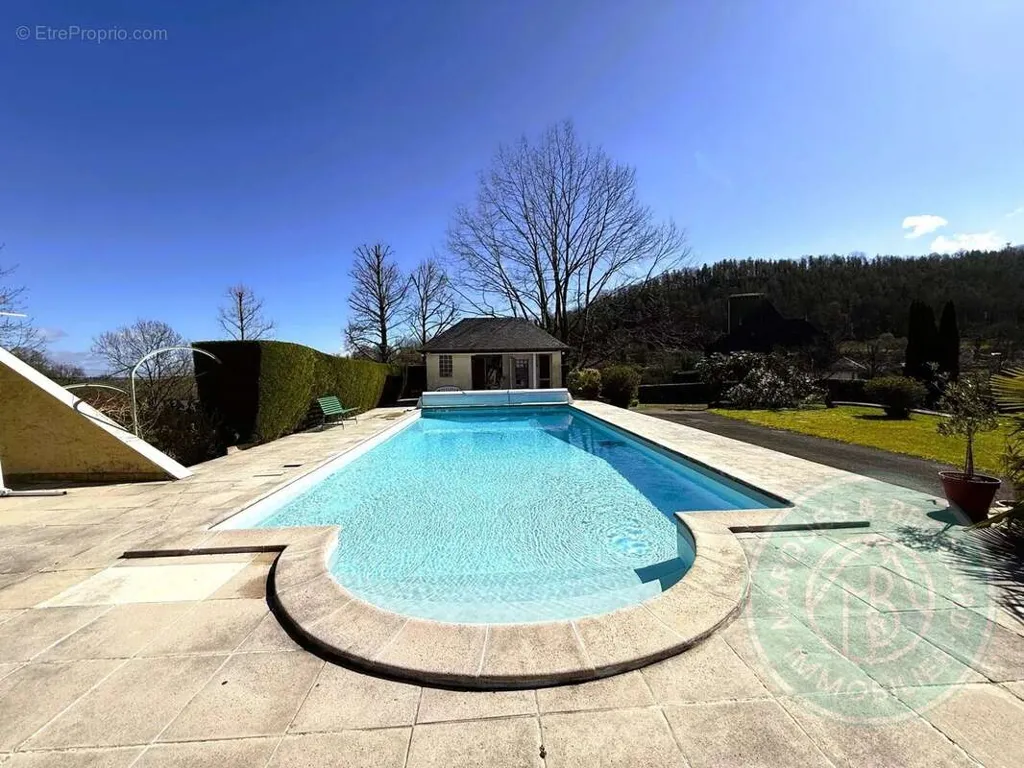 Piscine - Maison d'Architecte avec Vue sur le Pic du Midi d'Ossau