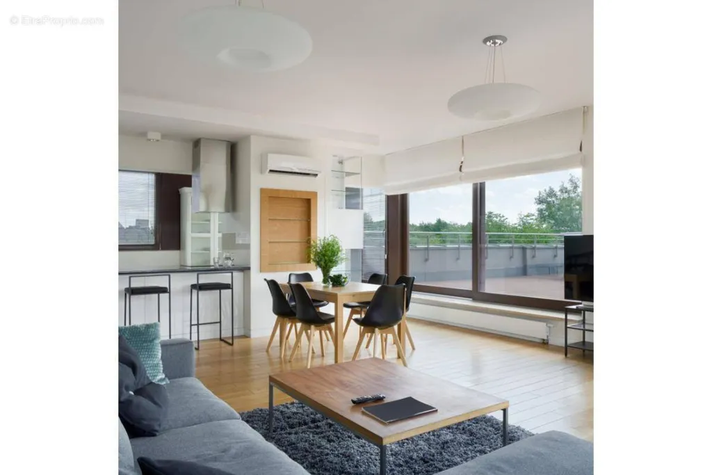 Séjour - New T4 Apartment with Terraces in Perpignan
