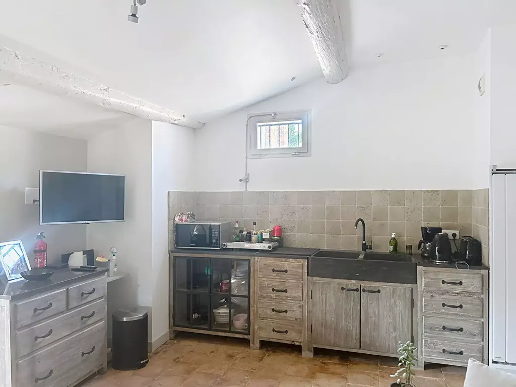 Cucina - Duplex with Garden Access in Avignon