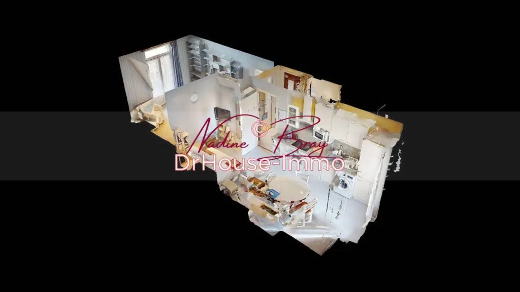 Plan - Appartement 2 Pièces avec Balcons à Aix-les-Bains