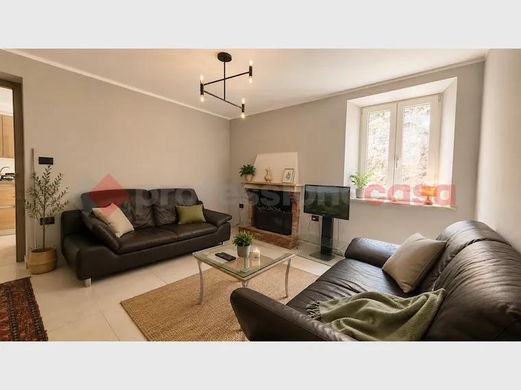 Soggiorno - Charming Villa with Garden in Fumone