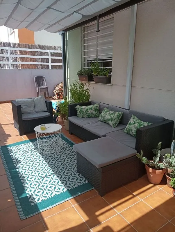 Terrasse - Chalet with Pool and Terrace in Almazora Beach