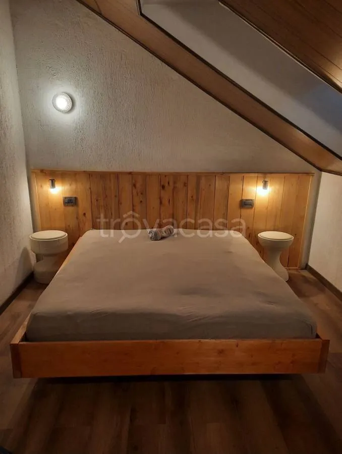 Camere da letto - Renovated Mansarda with Mountain View in Roburent