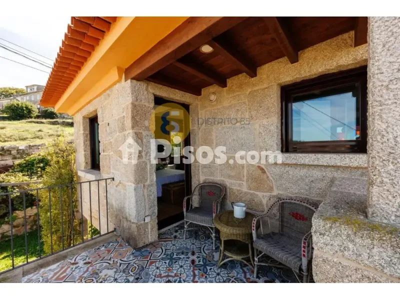 Terrasse - Chalet with Sea Views in Prado, Nigrán
