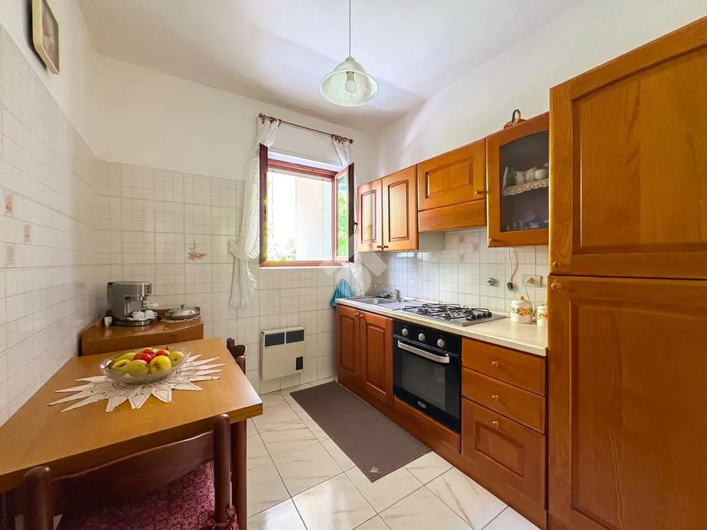 Cuisine - Bright 3-Room Apartment with Terrace in Alghero
