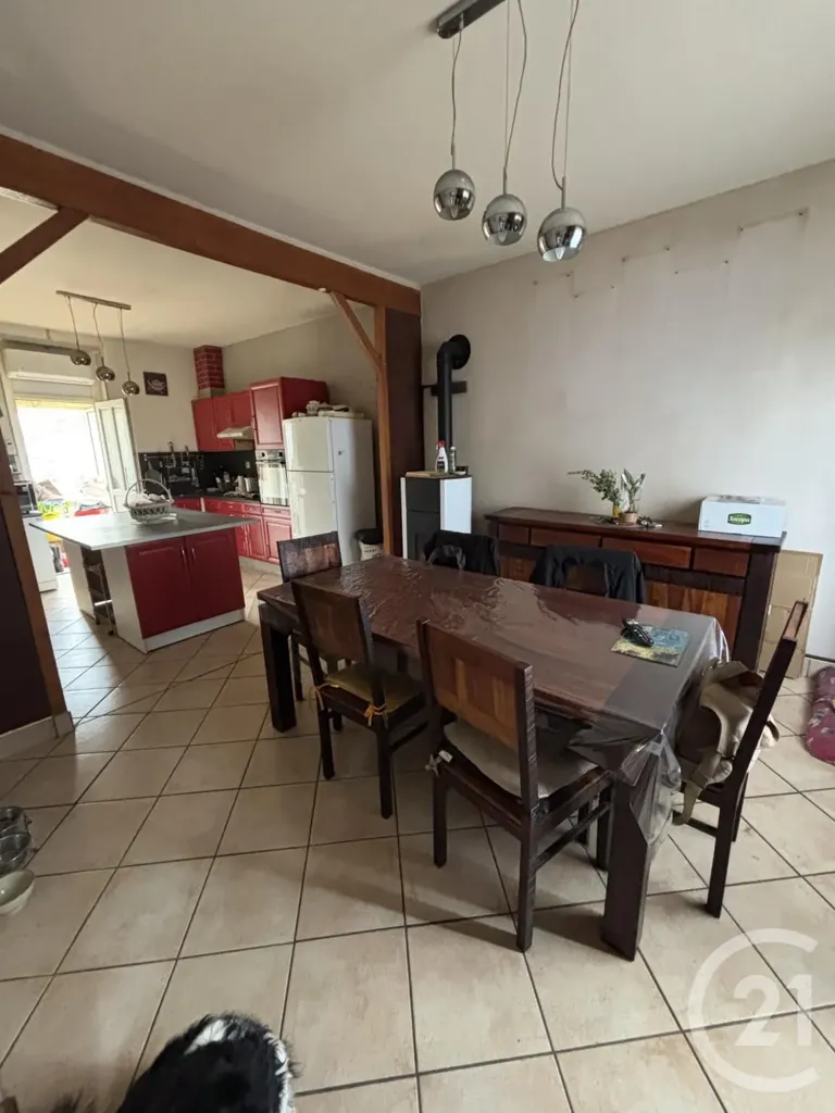 Sala da pranzo - 5-Piece House with Garden in Montluçon