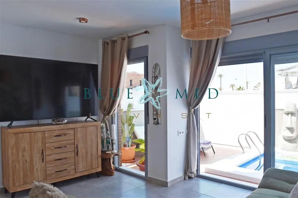 Séjour - Detached Villa with Sea View in Mazarrón