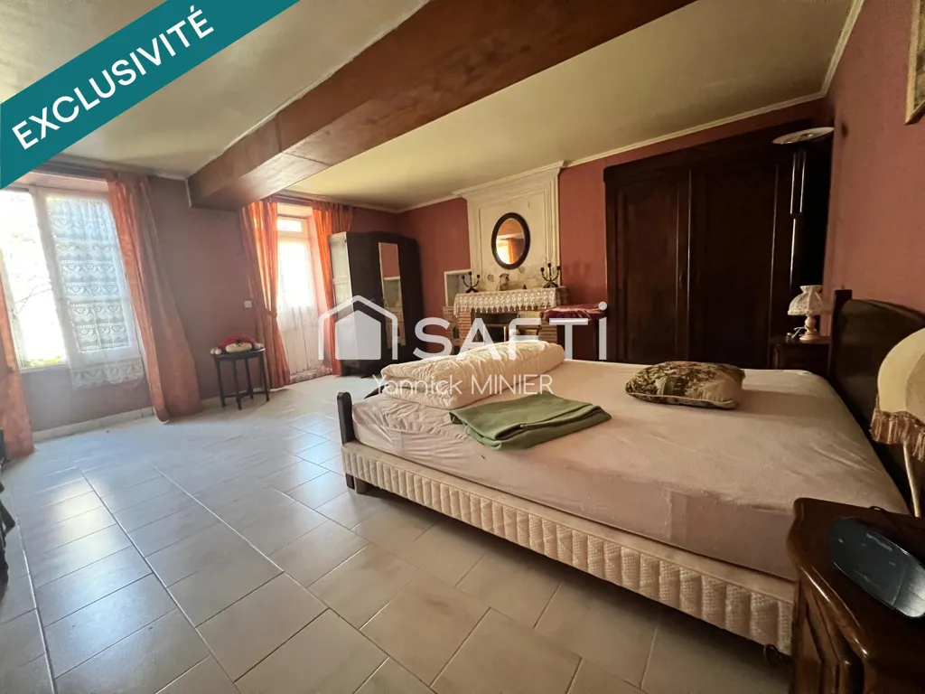 Camere da letto - Traditional House with Garden in Benais