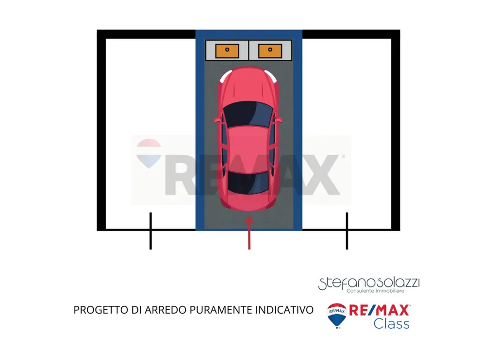 Plan - Single Garage with Metro Access in Rho