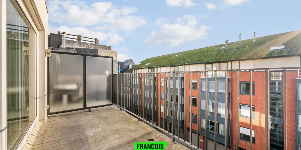 Balcon - Appartement Moderne avec Terrasse au Centre d'Ostende
