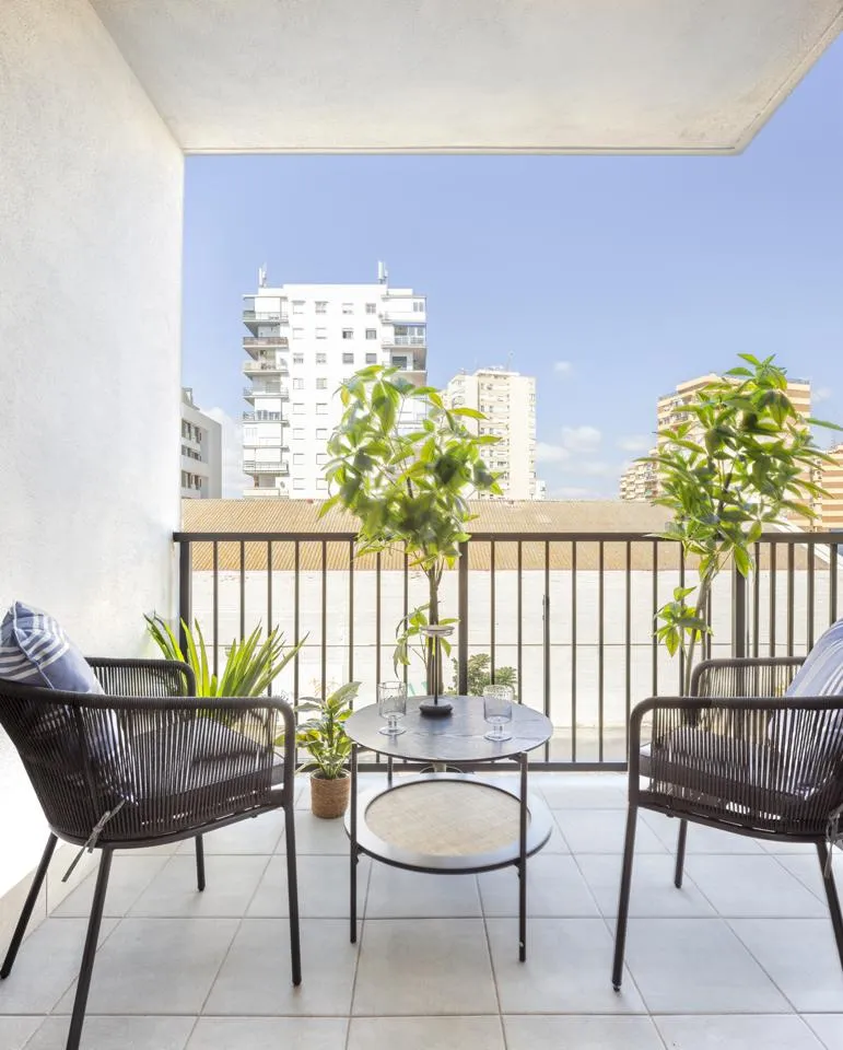 Balcon - Apartment with Pool near Málaga Beach