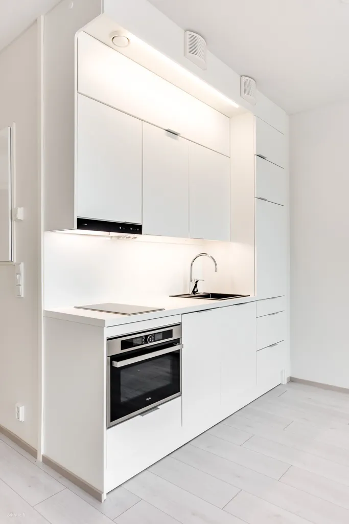 Cuisine - Bright Studio Flat with Balcony in Oulu