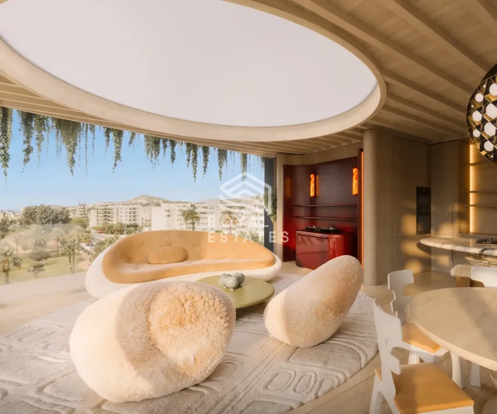 Soggiorno - Villa with Private Pool in Marina Botafoch