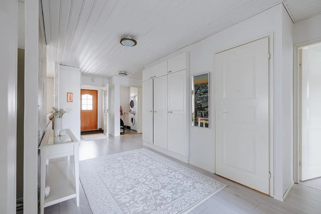 Hallway - Spacious Apartment with Sauna in Hyllykallio