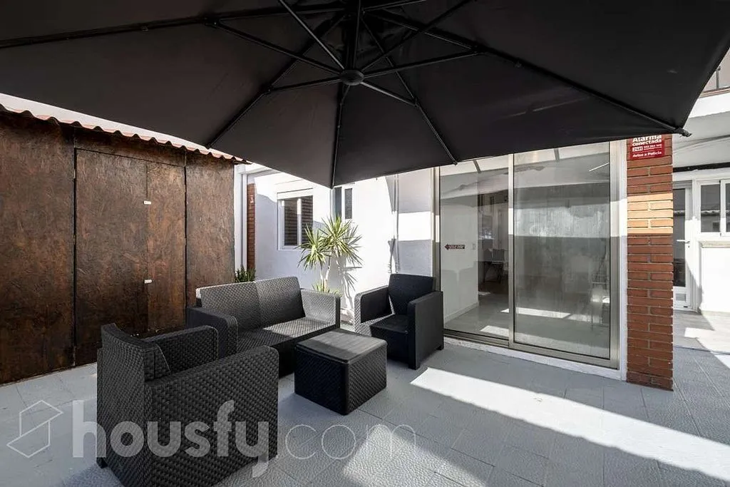 Terrasse - Apartment with Terrace in Ca n'Anglada, Terrassa