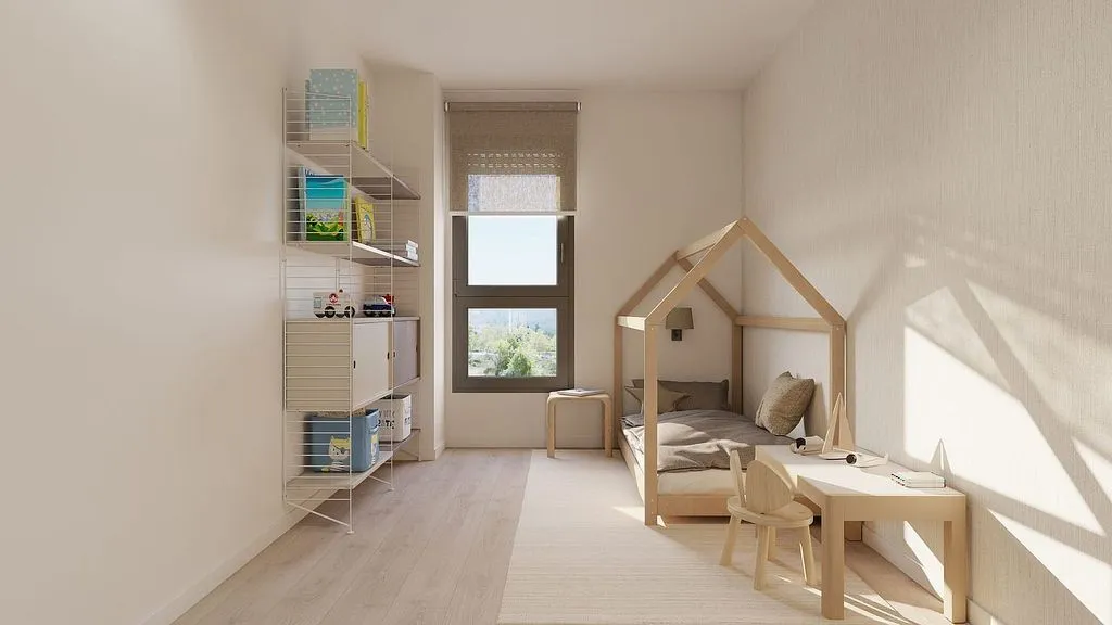 Bedrooms - New Flat with Pool in Sant Cugat del Vallès