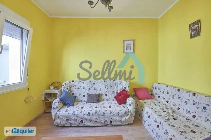 Séjour - Furnished Flat with Patio View in Oviedo