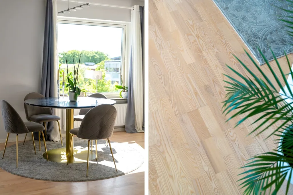 Salle à manger - Modern 4-Bed Flat with Glass Balcony in Lund