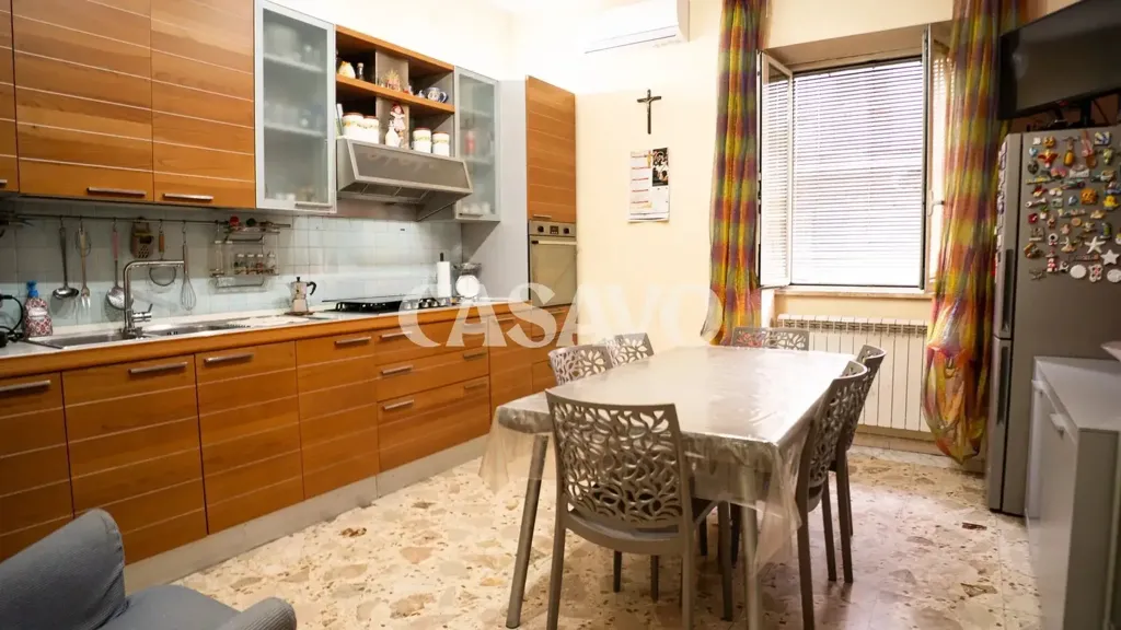 Köök - Ground Floor Apartment with Terrace in Afragola