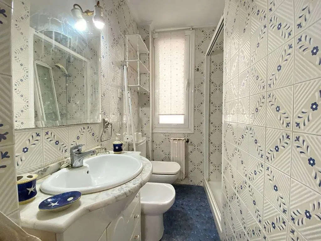Salles de bain - Apartment with Terrace in Santiago Centre