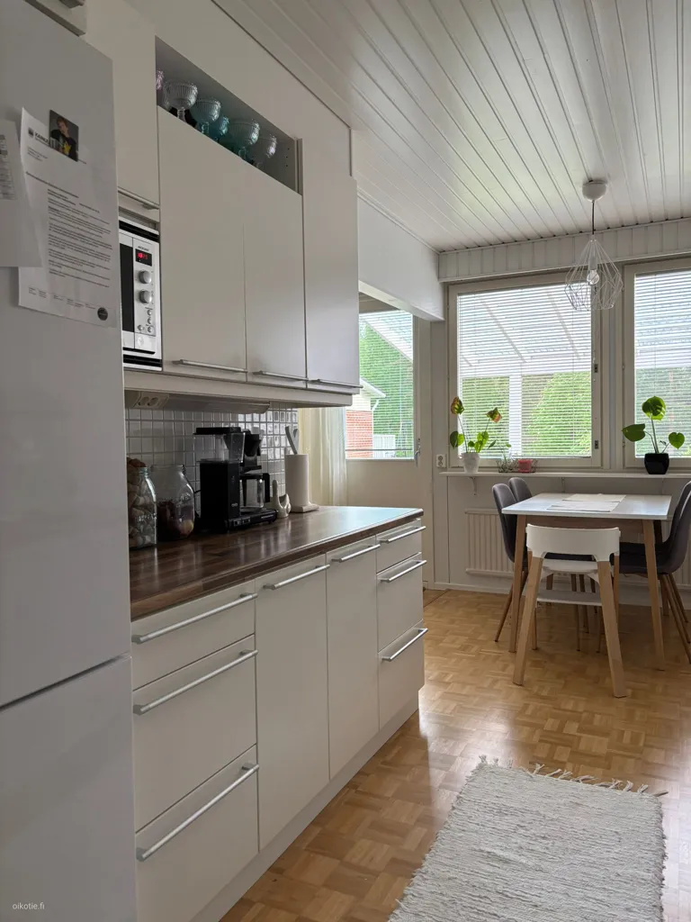 Salle à manger - Terraced House with Sauna in Sotkamo