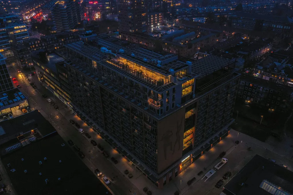 Aerial - Studio with Balcony in Rotterdam