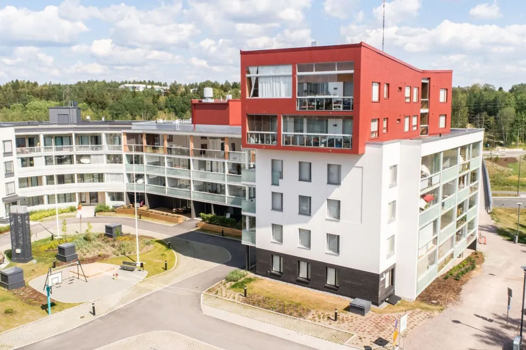 Õhuvaade - Apartment with Balcony in Saunalahti, Espoo