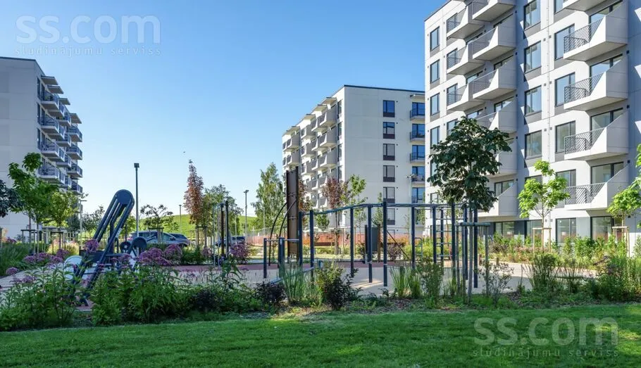Jardin - 2-Bedroom Flat with Balcony in Purvciems