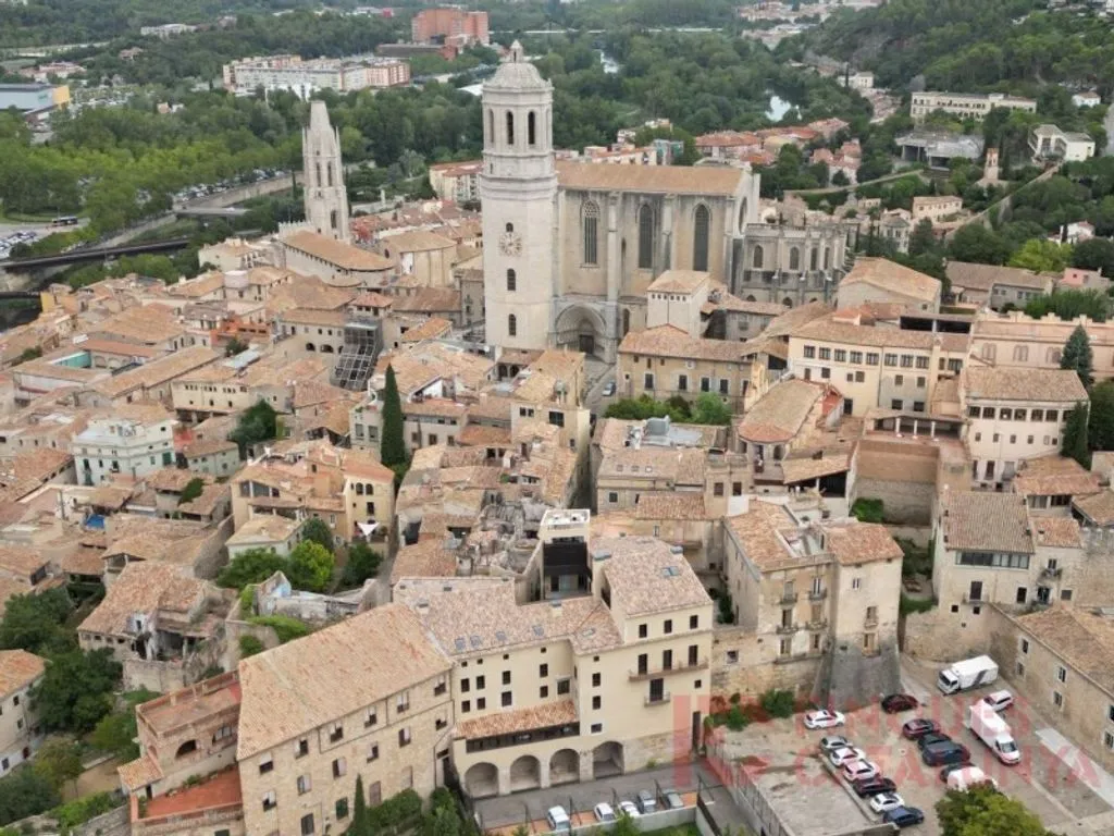 Vue aérienne - Luxury Apartment with Historic Setting in Girona