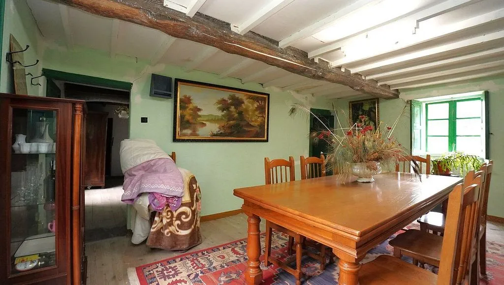Sala da pranzo - Chalet with Terrace and Balcony in Guntín