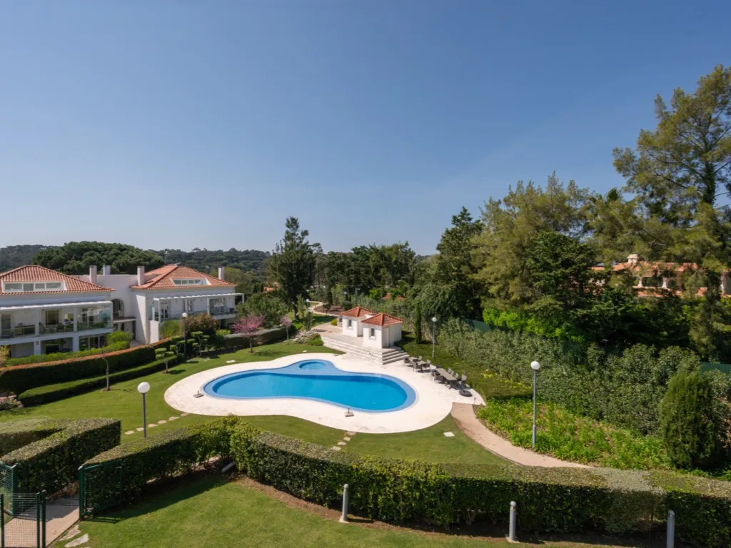 Vue aérienne - Luxury Duplex with Pool in Bicesse, Cascais