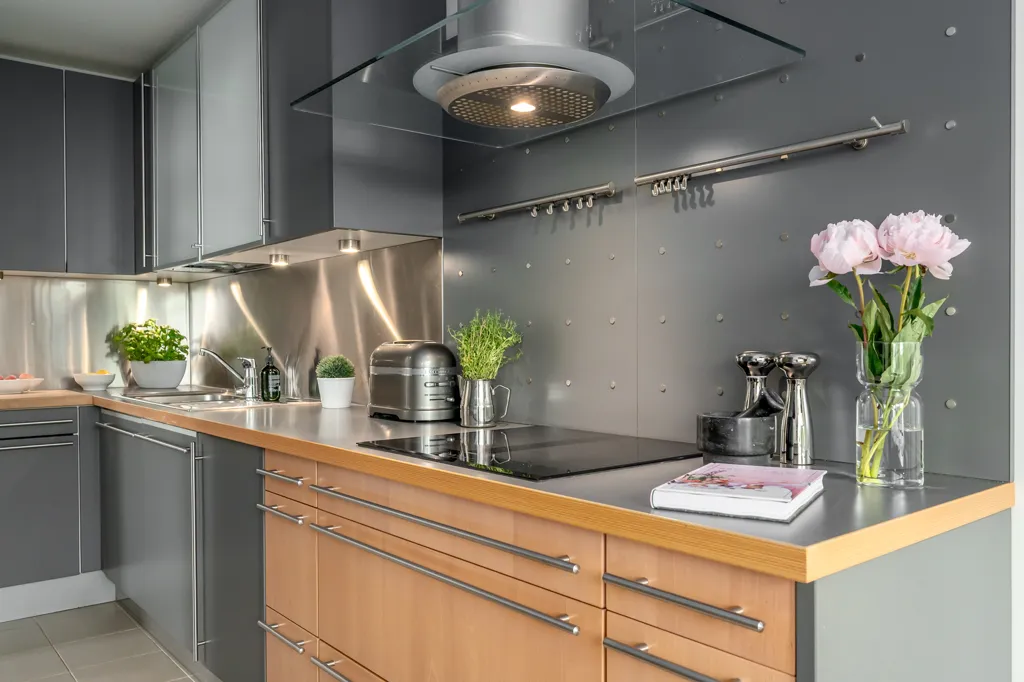 Cucina - Modernised Apartment with Sauna in Nuottaniemi, Espoo