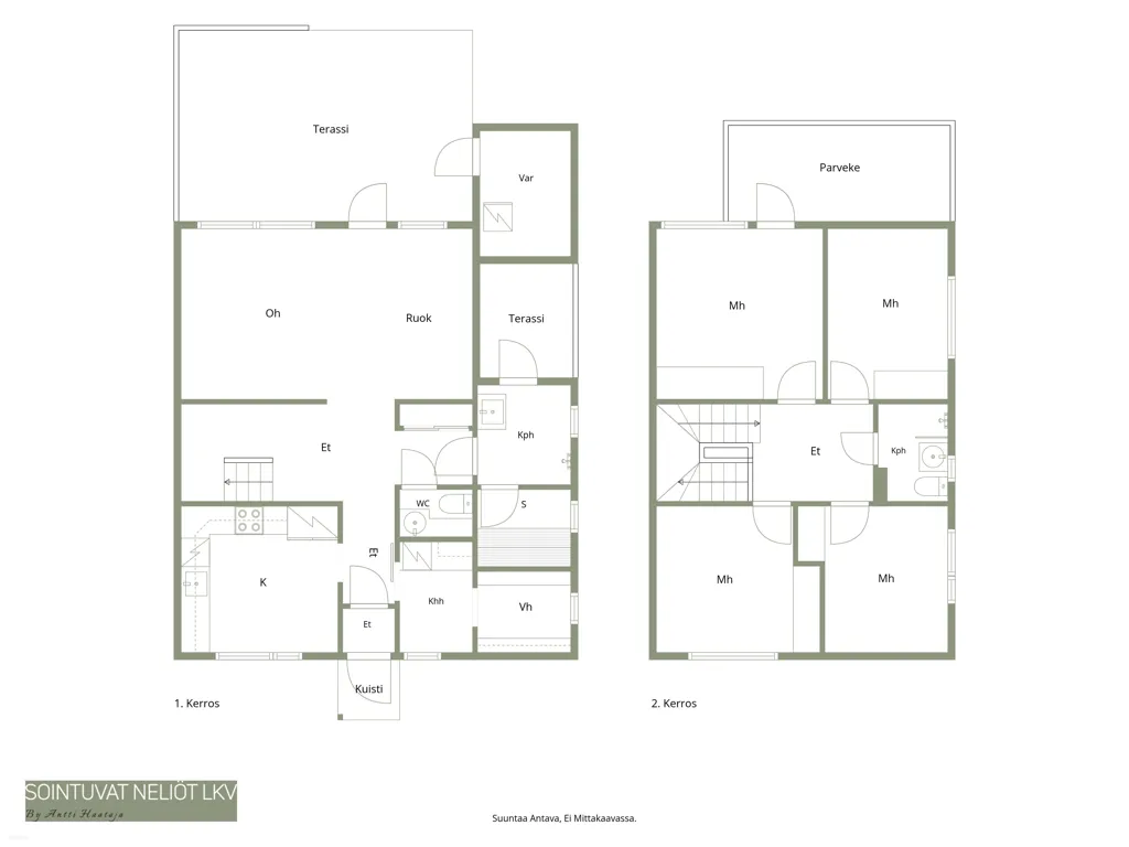 Plano - Family Home with Sauna in Konala