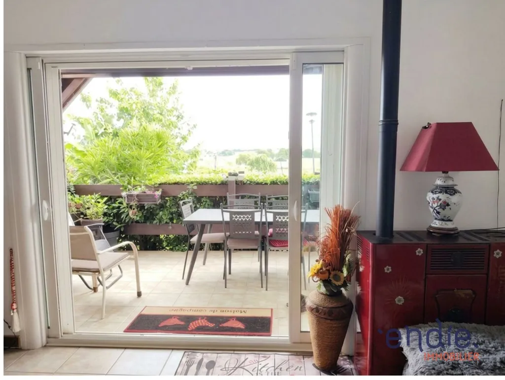 Terrasse - Maison 5 pièces à Montaut