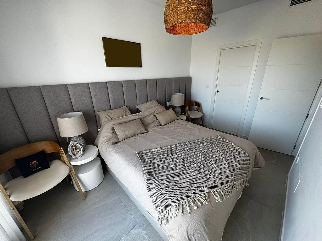Bedrooms - Duplex with Pool and Terrace in San Pedro del Pinatar