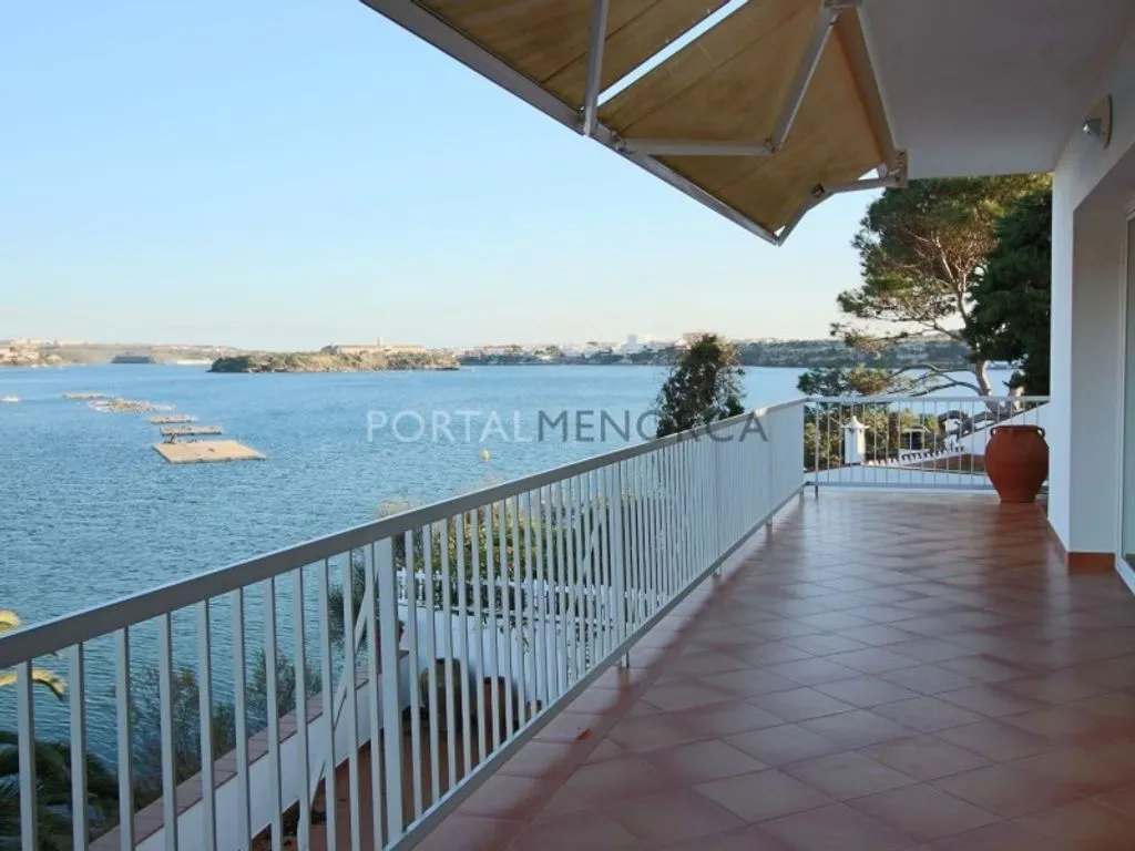 Terrass - Chalet with Jetty in Cala Llonga, Mahón