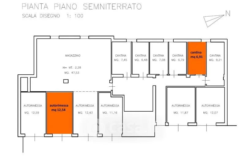 Plaan - 3-Bedroom Apartment with Balcony in Sasso Marconi
