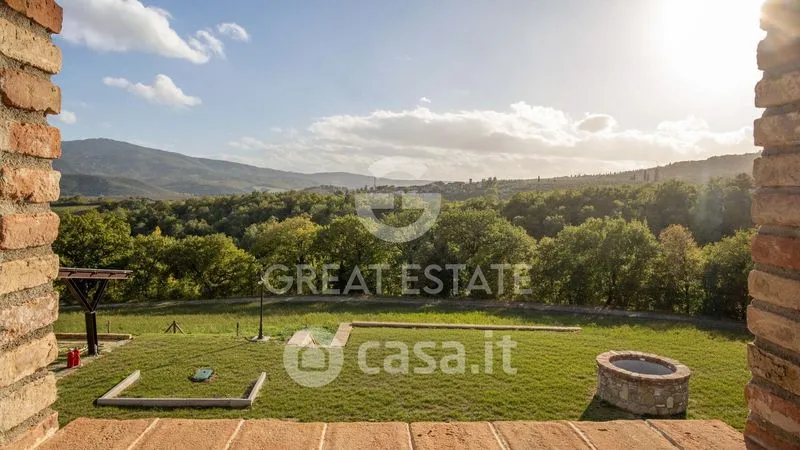 Terrace - Rustic Casale with Pool near Panicale