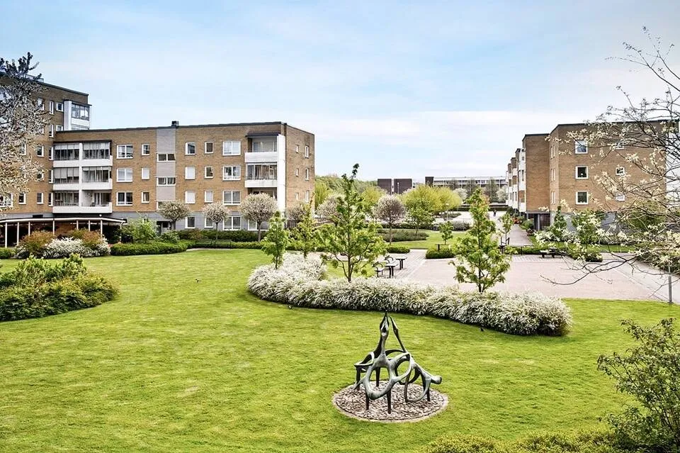 Garden - Apartment with Balcony and Garden in Fredriksdal