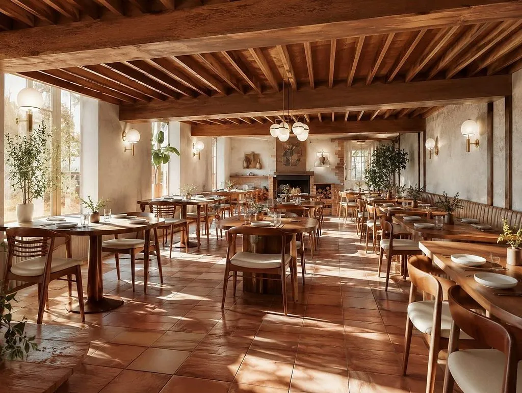 Salle à manger - Chalet with Agroturismo in Valderejo