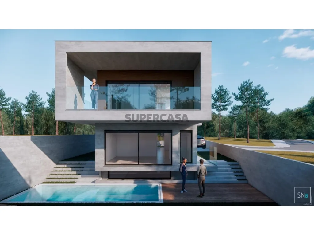 Extérieur - Modern Triplex T4 in Charneca de Caparica